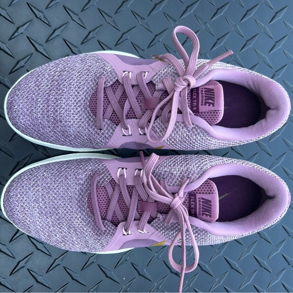 Nike Women's Flex Trainer 8 AMP Plum Dust Size 8 - Picture 4 of 6
